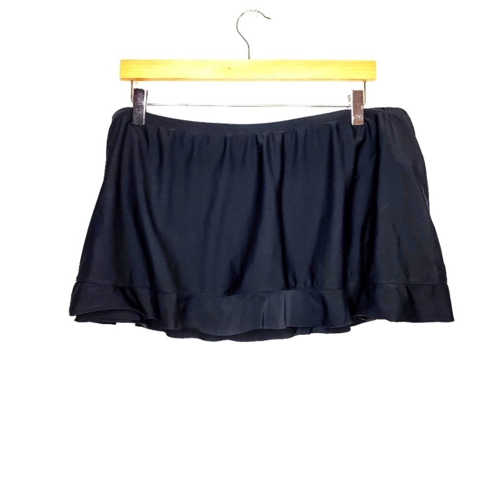 Three piece swim bottoms bundle. Size 2X/1X. Black. - Picture 7 of 12